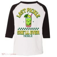 Last Pickle SheLl Ever Tickle Bachelorette Party Toddler Fine Jersey T-Shirt thumb 0