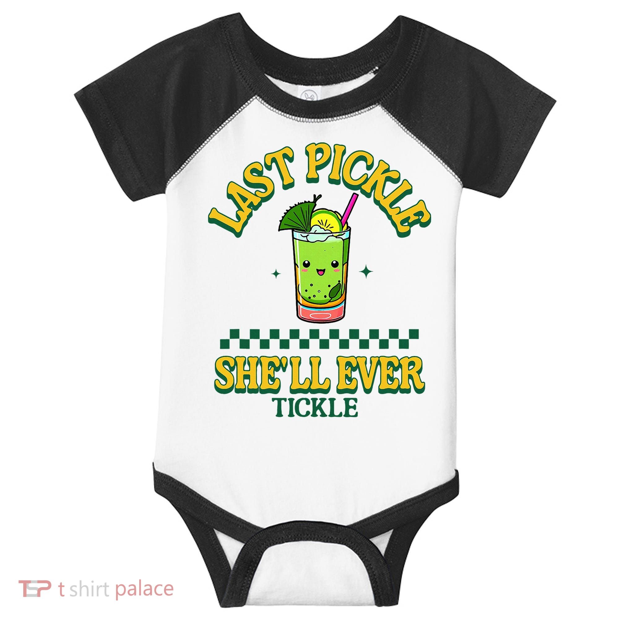 Last Pickle SheLl Ever Tickle Bachelorette Party Infant Baby Jersey Bodysuit
