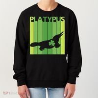 Lucky Platypus St Patrick's Day Irish Gift Women's Sweatshirt thumb 0