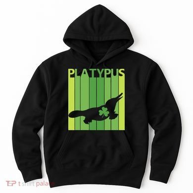 Lucky Platypus St Patrick's Day Irish Gift Hoodie
