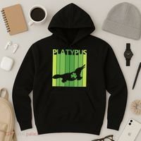 Lucky Platypus St Patrick's Day Irish Gift Hoodie thumb 3