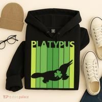 Lucky Platypus St Patrick's Day Irish Gift Hoodie thumb 4