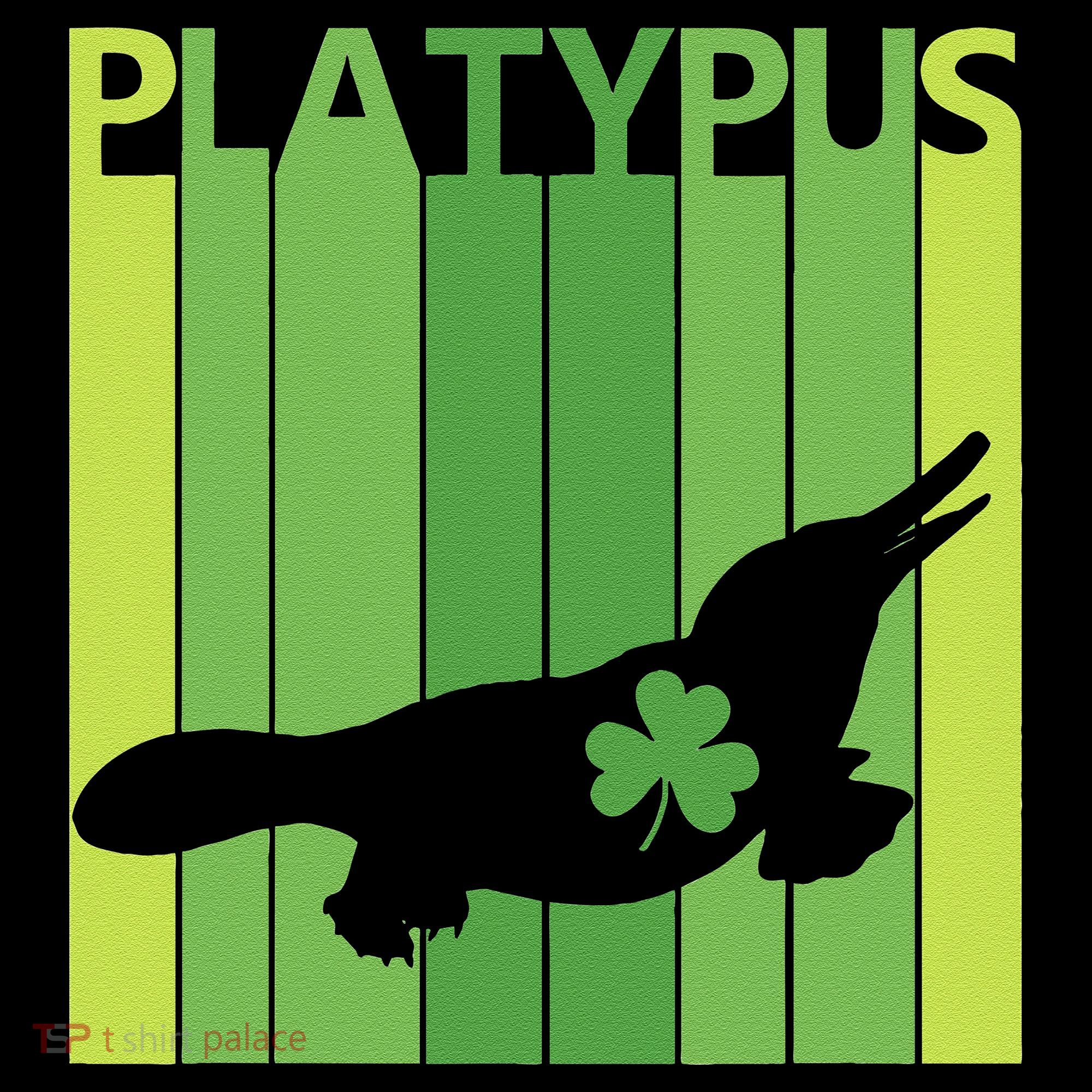 Lucky Platypus St Patrick's Day Irish Gift Hoodie