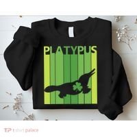 Lucky Platypus St Patrick's Day Irish Gift Sweatshirt thumb 2