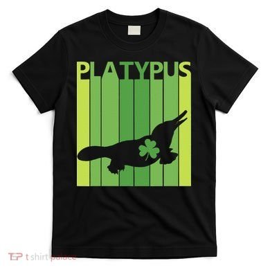 Lucky Platypus St Patrick's Day Irish Gift T-Shirt