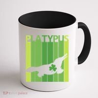 Lucky Platypus St Patrick's Day Irish Gift Coffee Mug thumb 1