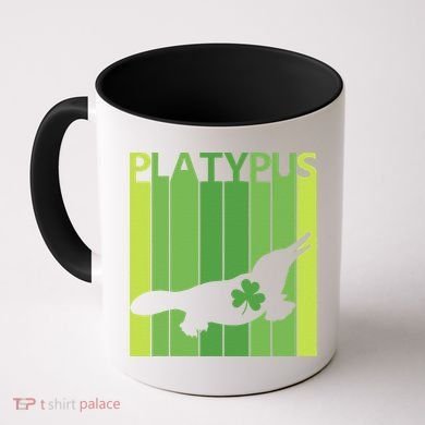 Lucky Platypus St Patrick's Day Irish Gift Coffee Mug