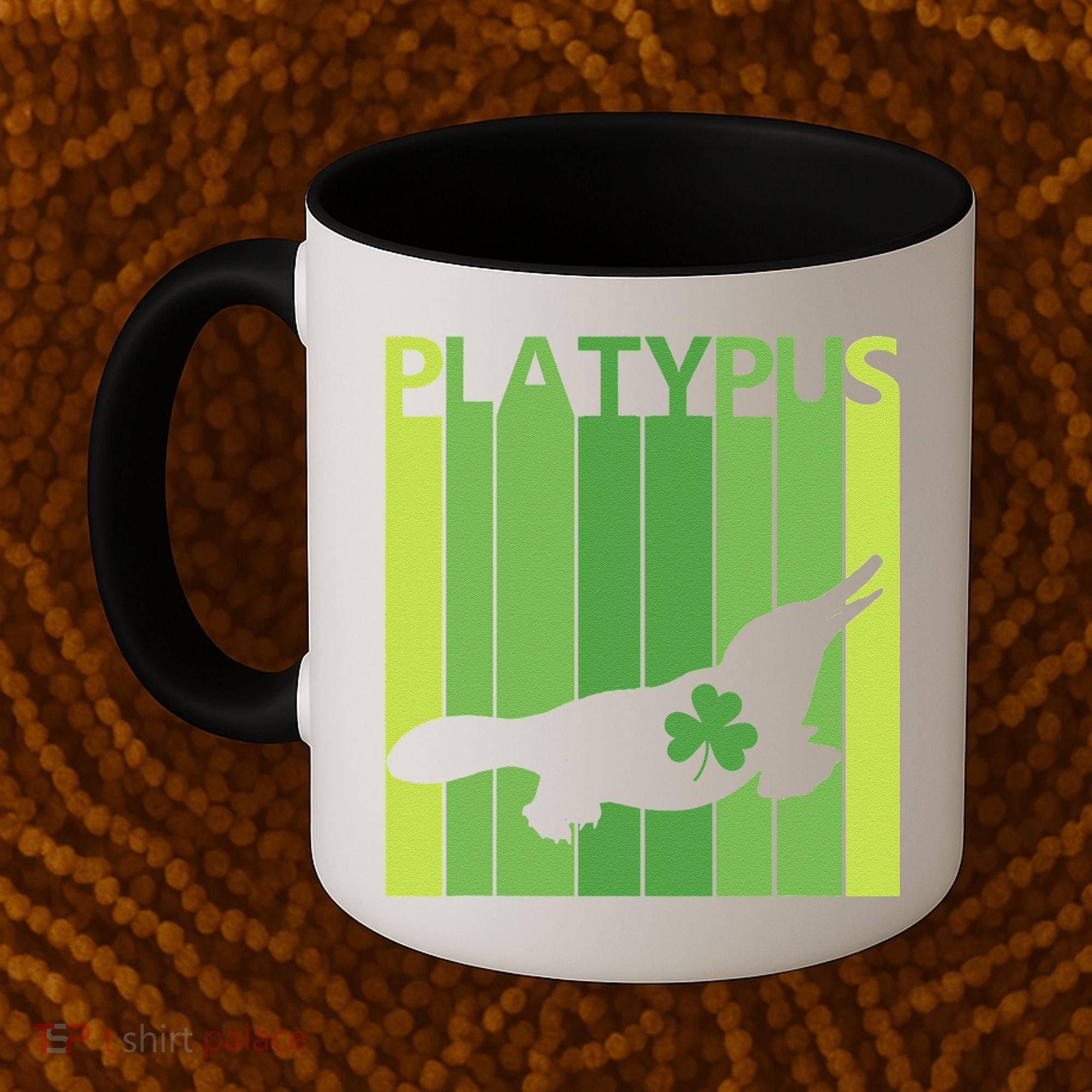 Lucky Platypus St Patrick's Day Irish Gift Coffee Mug