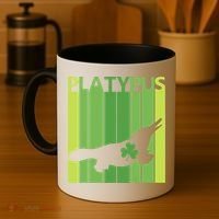 Lucky Platypus St Patrick's Day Irish Gift Coffee Mug thumb 4