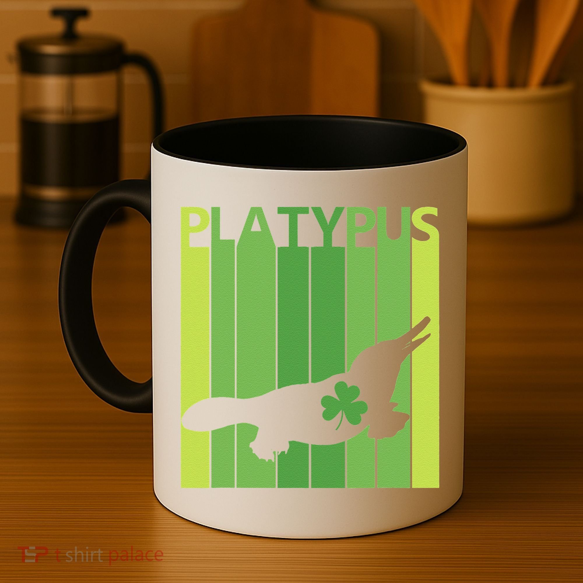 Lucky Platypus St Patrick's Day Irish Gift Coffee Mug