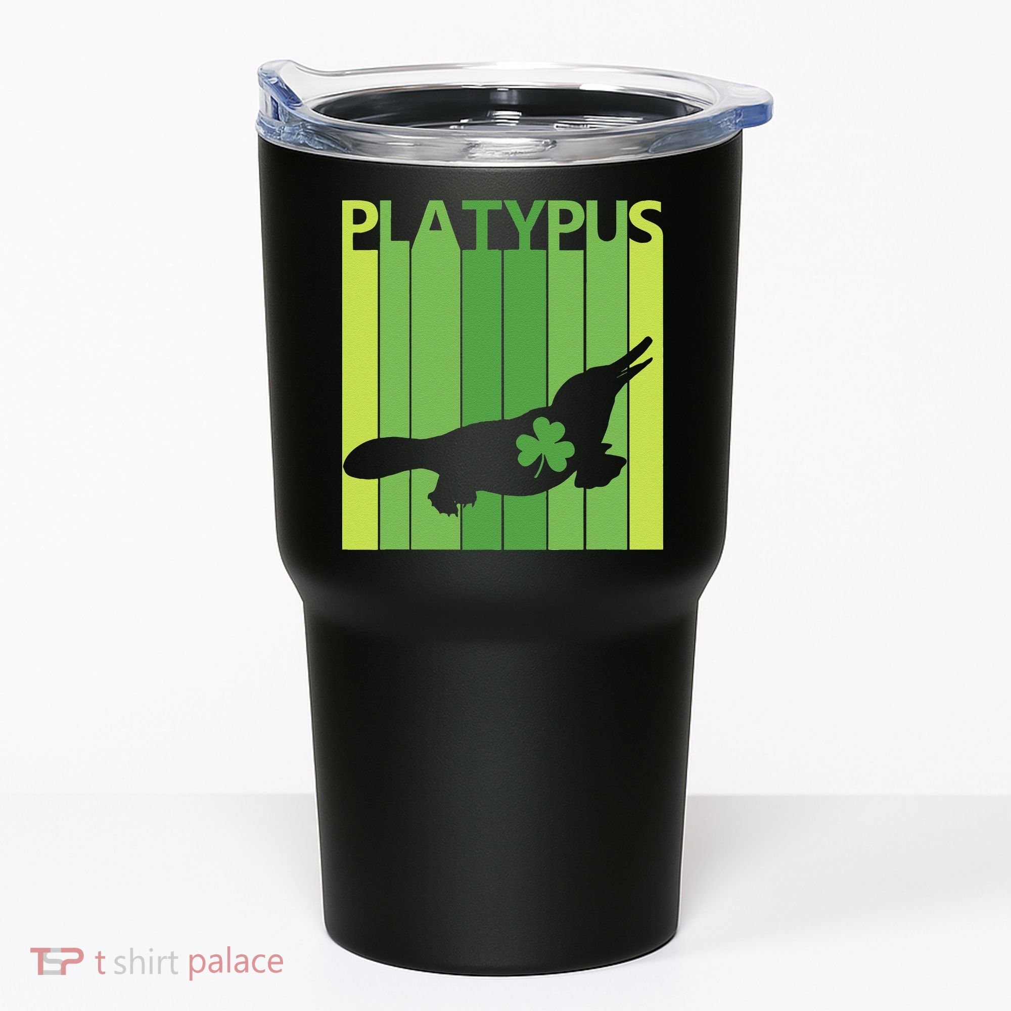 Lucky Platypus St Patrick's Day Irish Gift Tumbler