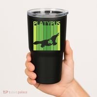Lucky Platypus St Patrick's Day Irish Gift Tumbler thumb 2