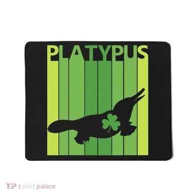 Lucky Platypus St Patrick's Day Irish Gift Mousepad