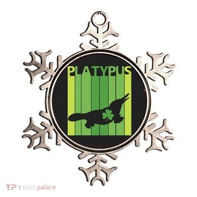 Lucky Platypus St Patrick's Day Irish Gift Ornament