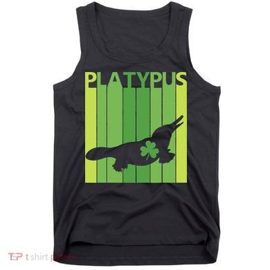 Lucky Platypus St Patrick's Day Irish Gift Tank Top