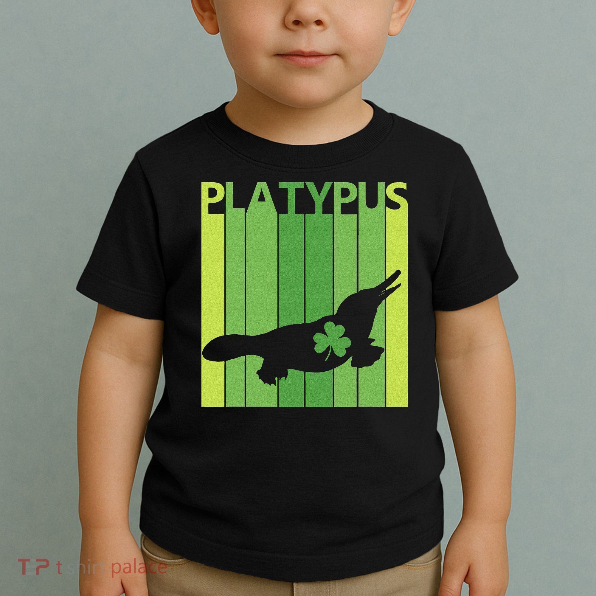 Lucky Platypus St Patrick's Day Irish Gift Toddler T-Shirt