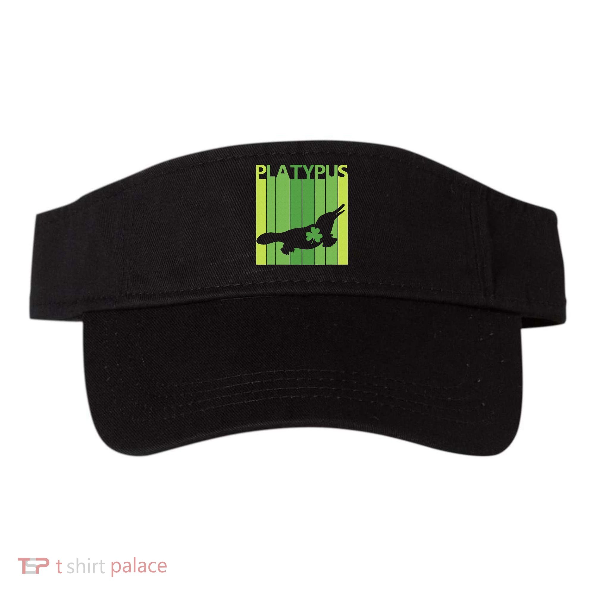 Lucky Platypus St Patrick's Day Irish Gift Visor