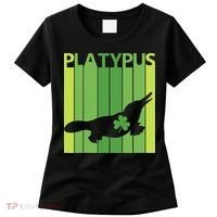Lucky Platypus St Patrick's Day Irish Gift Women's T-Shirt thumb 0