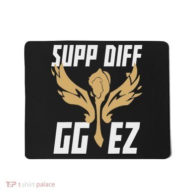 League Players Supp Diff Legends Mousepad