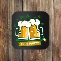 Let's Party St Patrick's Day Ireland Coaster thumb 0