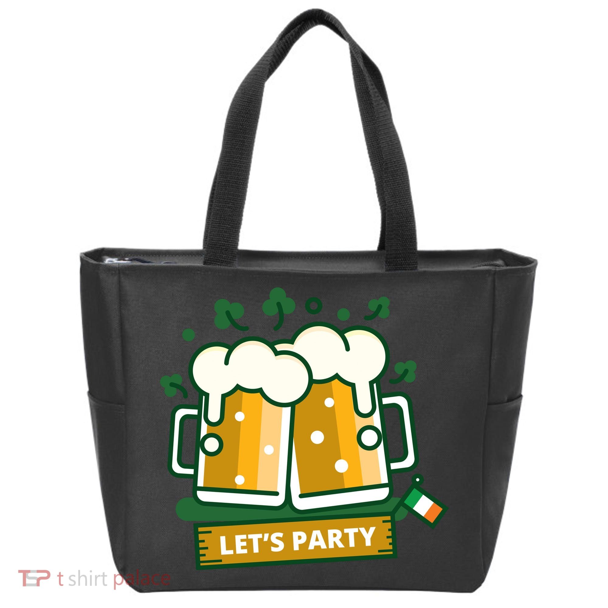 Let's Party St Patrick's Day Ireland Tote Bag