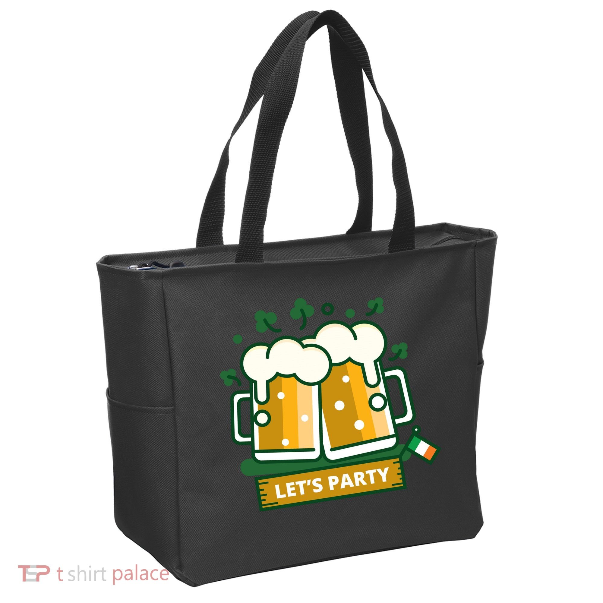 Let's Party St Patrick's Day Ireland Tote Bag