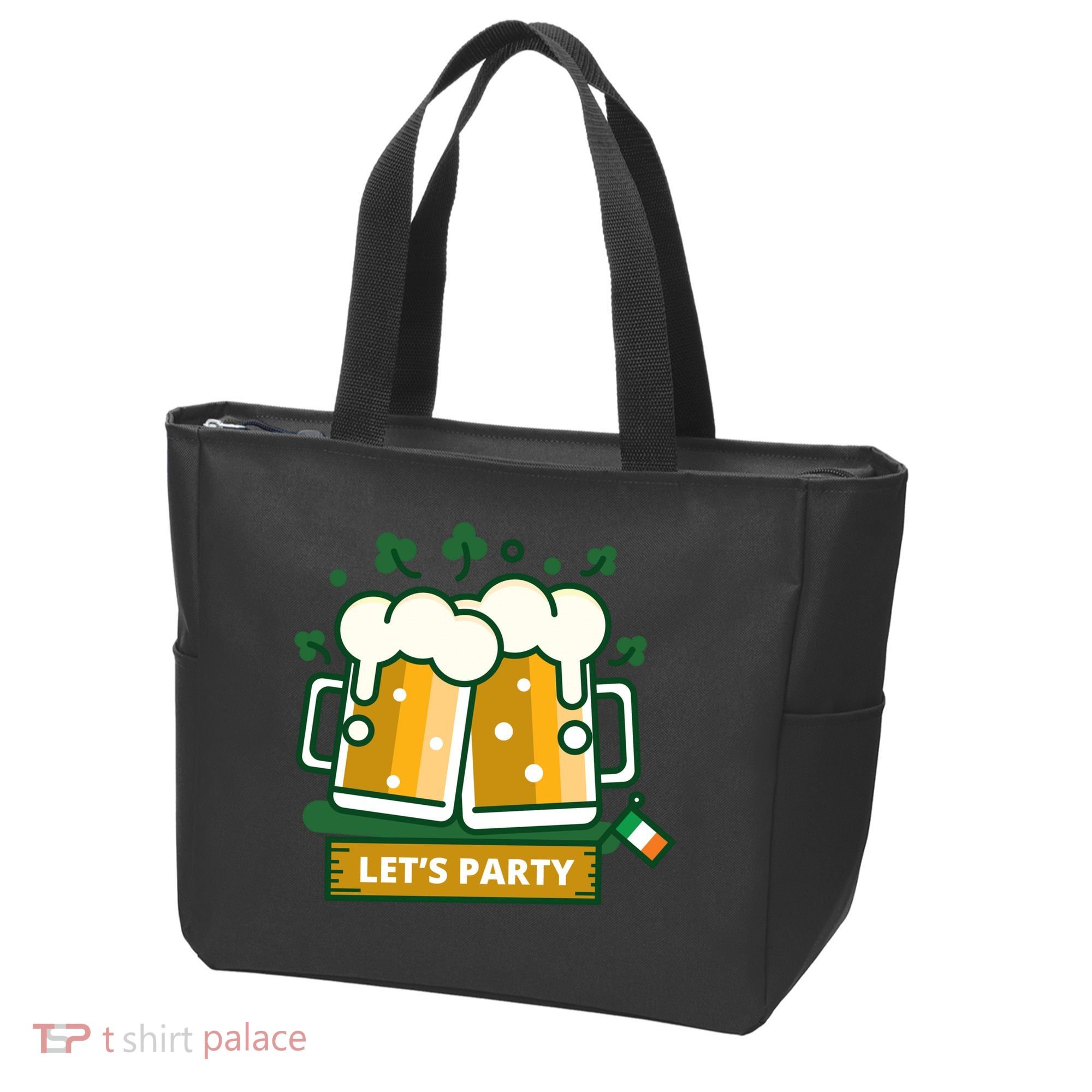 Let's Party St Patrick's Day Ireland Tote Bag