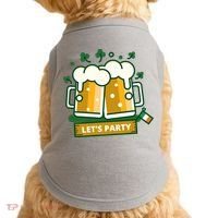 Let's Party St Patrick's Day Ireland Doggie Tank thumb 0