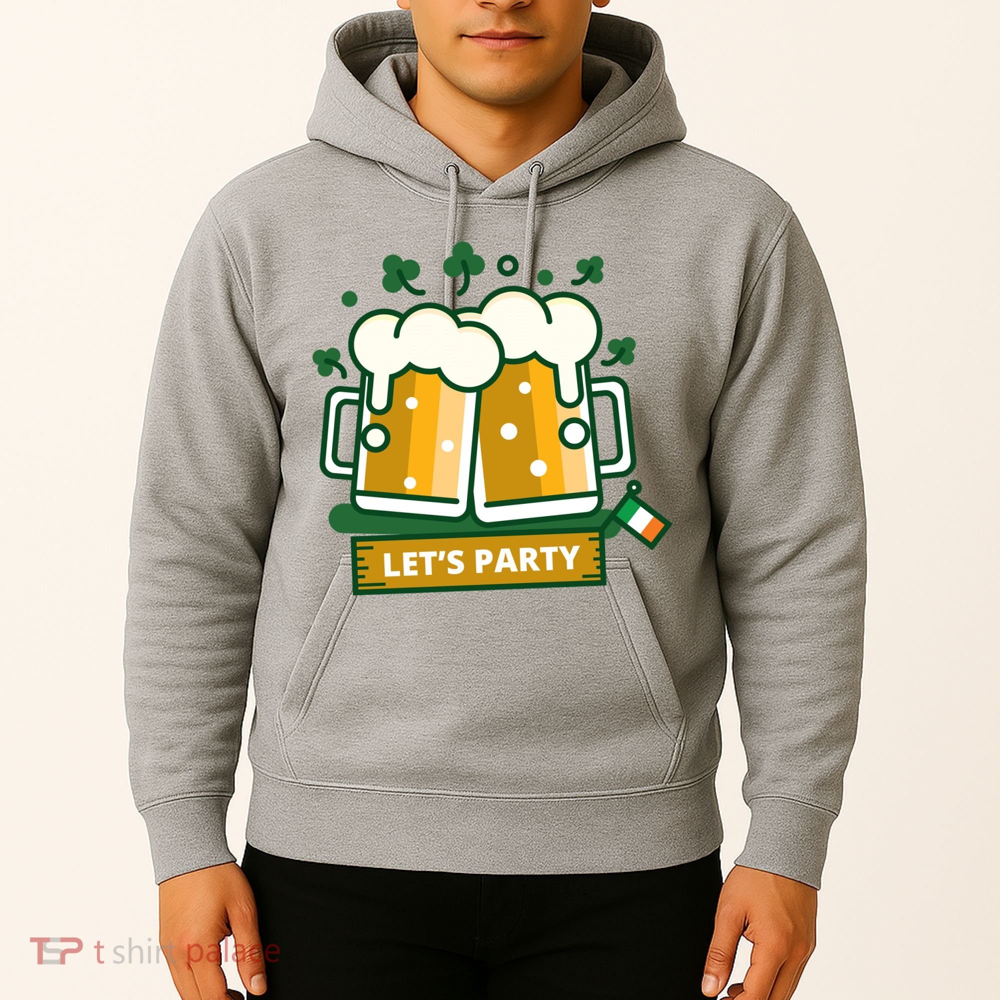 Let's Party St Patrick's Day Ireland Hoodie