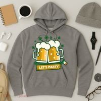 Let's Party St Patrick's Day Ireland Hoodie thumb 3