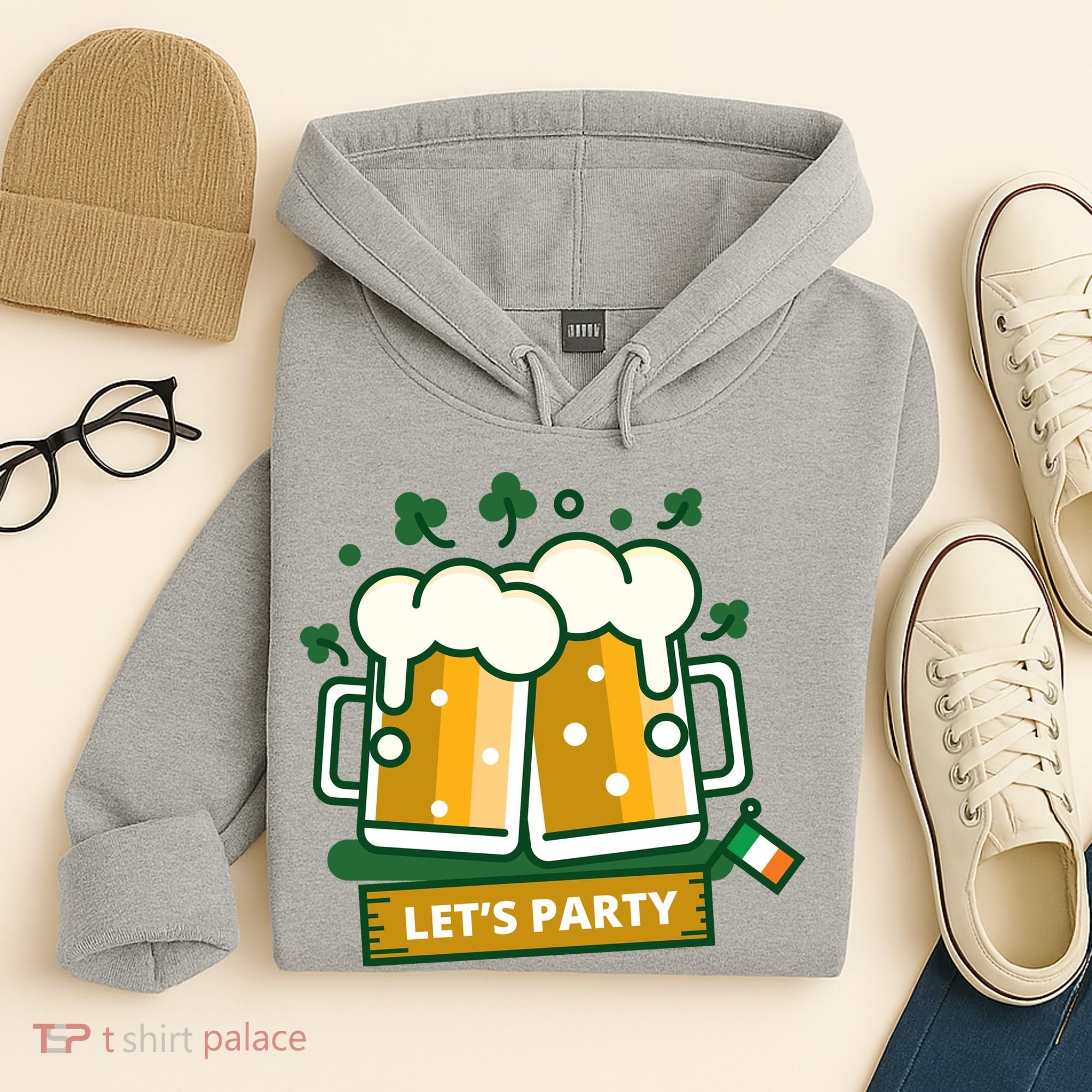 Let's Party St Patrick's Day Ireland Hoodie