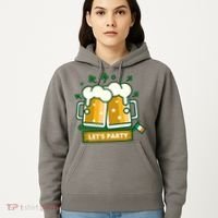Let's Party St Patrick's Day Ireland Hoodie thumb 5