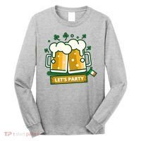 Let's Party St Patrick's Day Ireland Long Sleeve Shirt thumb 0