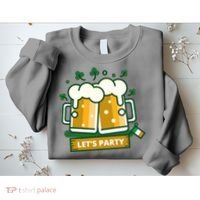 Let's Party St Patrick's Day Ireland Sweatshirt thumb 2