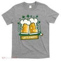 Let's Party St Patrick's Day Ireland T-Shirt thumb 0