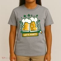 Let's Party St Patrick's Day Ireland T-Shirt thumb 4