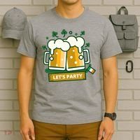 Let's Party St Patrick's Day Ireland T-Shirt thumb 6