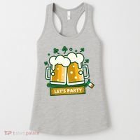 Let's Party St Patrick's Day Ireland Women's Tank Top thumb 0