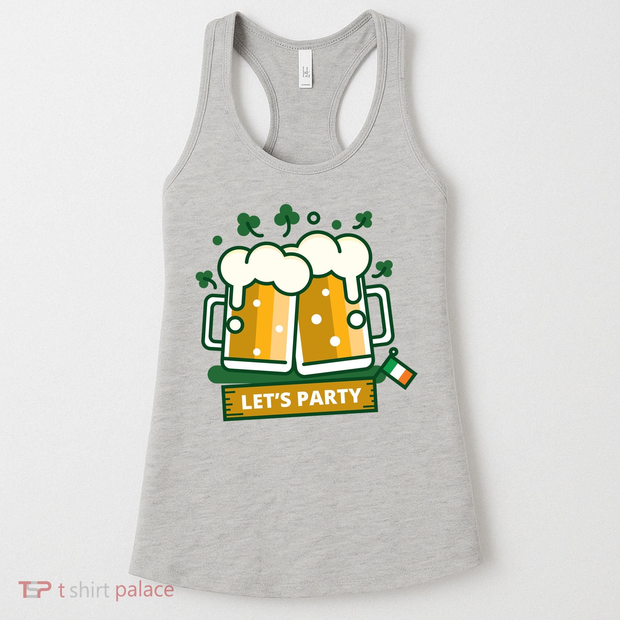 Let's Party St Patrick's Day Ireland Women's Tank Top