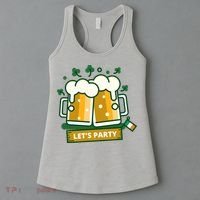 Let's Party St Patrick's Day Ireland Women's Tank Top thumb 3