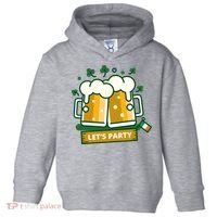 Let's Party St Patrick's Day Ireland Toddler Hoodie thumb 0