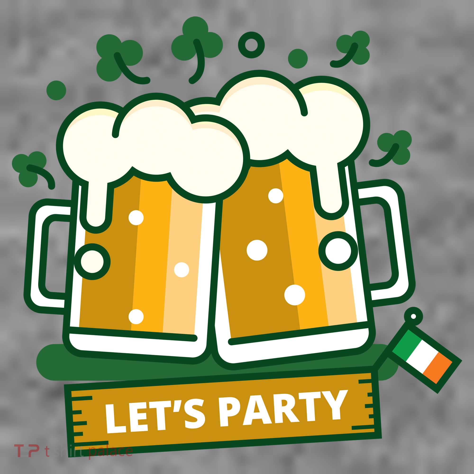 Let's Party St Patrick's Day Ireland Tank Top