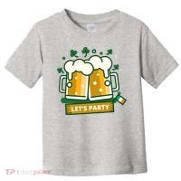 Let's Party St Patrick's Day Ireland Toddler T-Shirt thumb 0