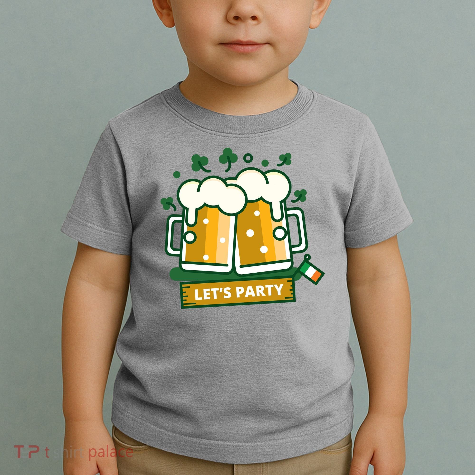 Let's Party St Patrick's Day Ireland Toddler T-Shirt