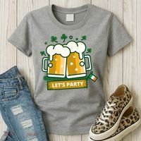 Let's Party St Patrick's Day Ireland Women's T-Shirt thumb 3