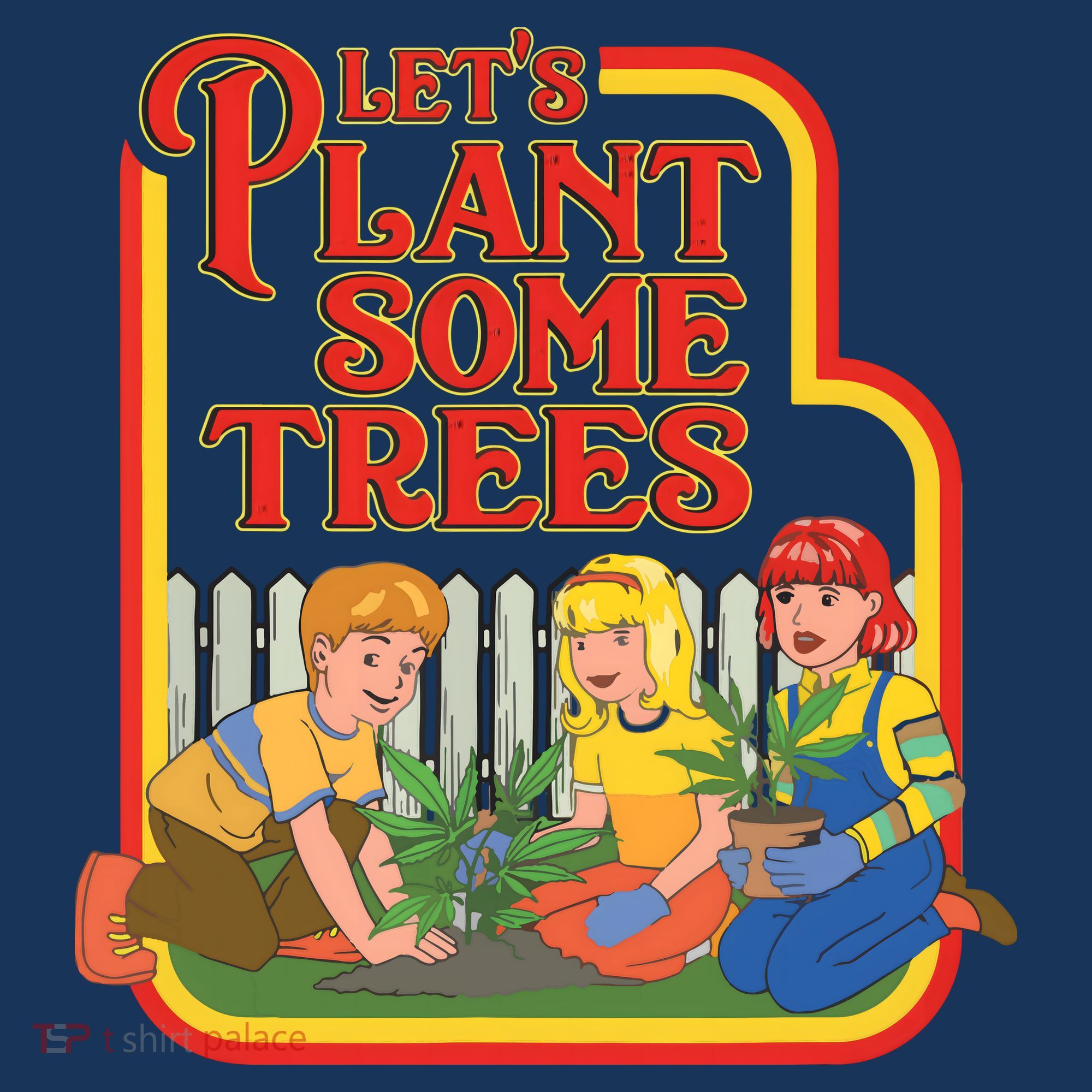 Let’s Plant Some Trees Cannabis Humor Marijuana Funny Weed Women's Hoodie