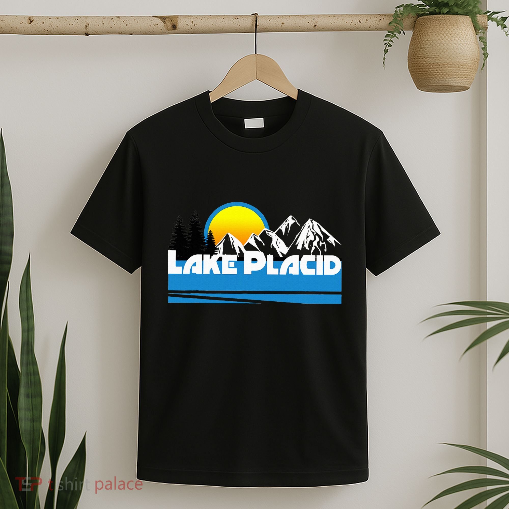 Lake Placid T Retro Style Lake Placid Ny T-Shirt