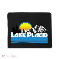 Lake Placid T Retro Style Lake Placid Ny Mousepad thumb 0