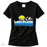 Lake Placid T Retro Style Lake Placid Ny Women's T-Shirt thumb 0