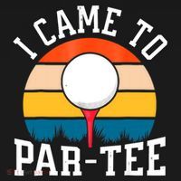 Let's Par Tee Partee Funny Golfing Retro Vintage Golfer T-Shirt thumb 7